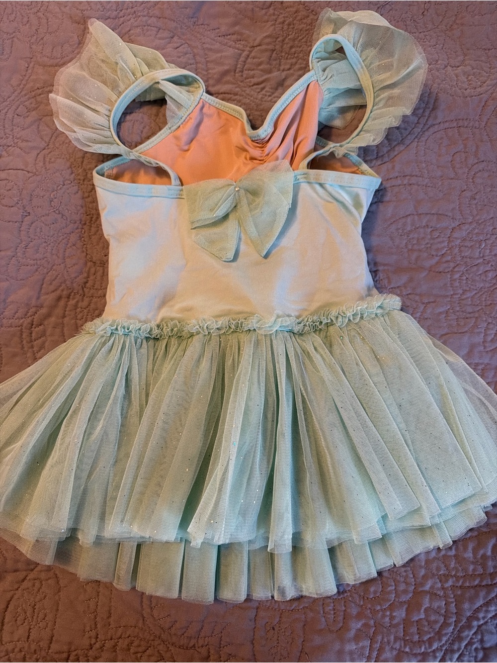 Girls Light Blue Tulle Ballet Costume Dress - Kids Costume - Picture 5 of 6